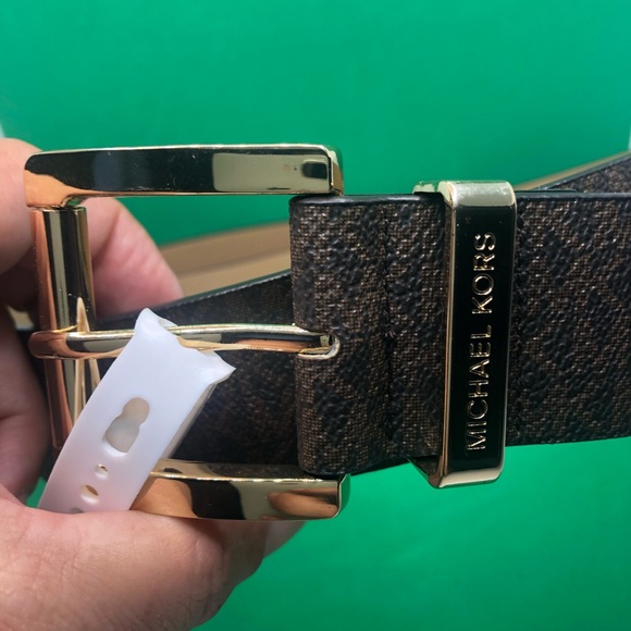 2/$45 NWT MICHAEL KORS BROWN BELT. - Picture 4 of 11